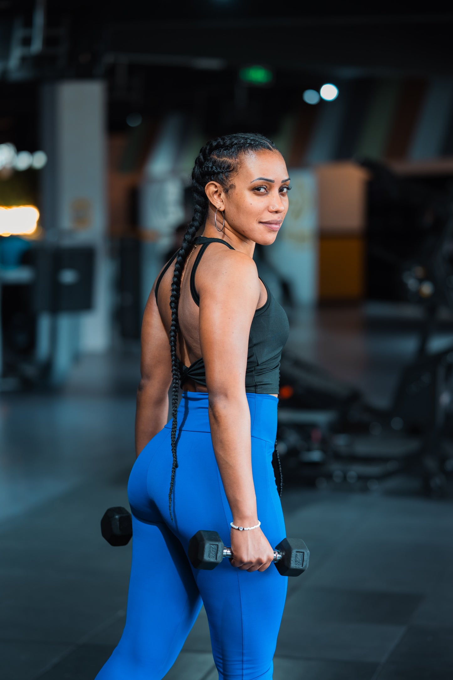 3/4 High-Waisted Leggings with Pocket