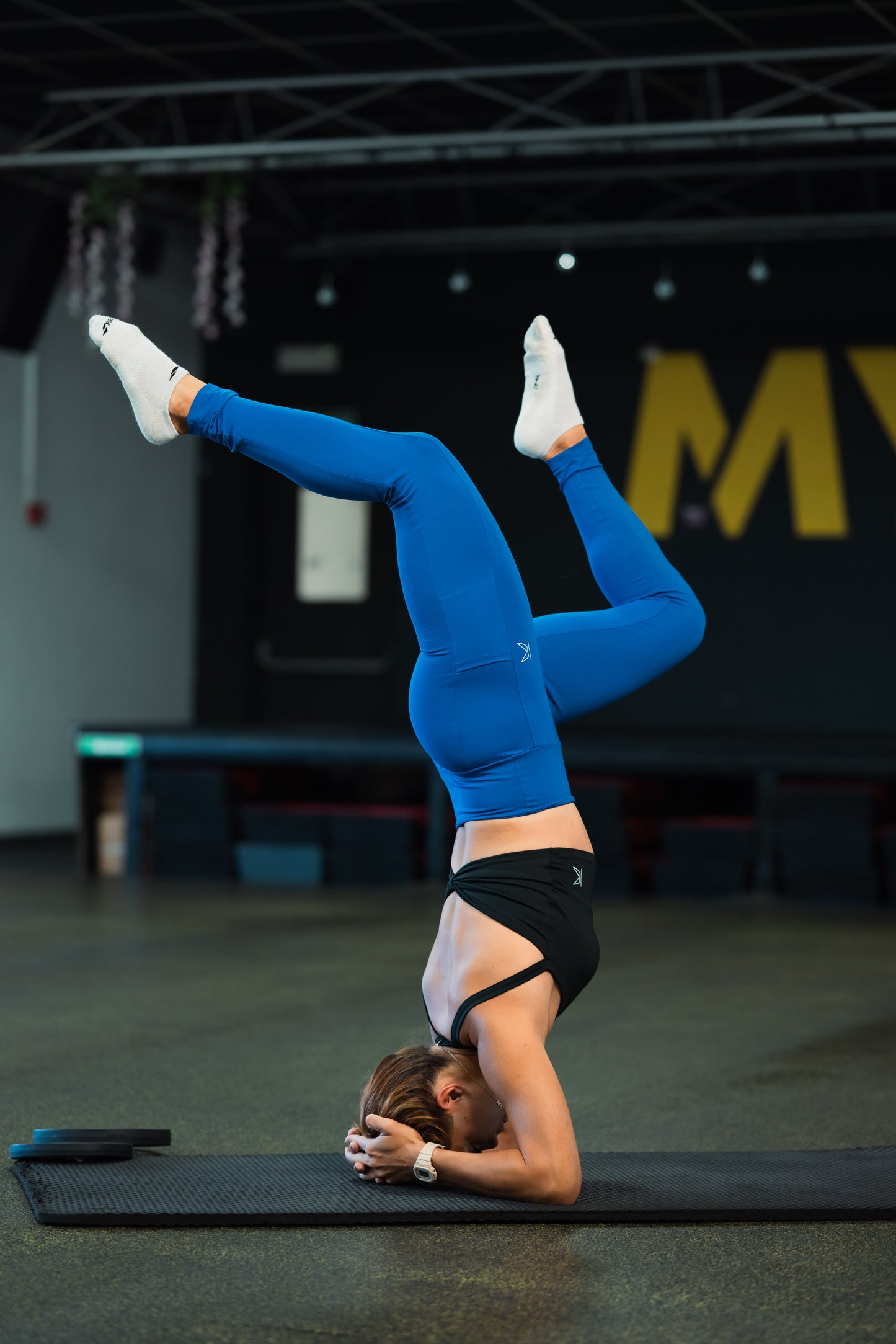 Full-Length High-Waisted Leggings with Pocket