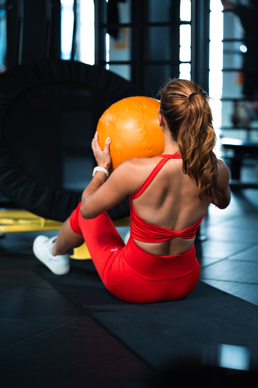 Open-Back Sport Bra